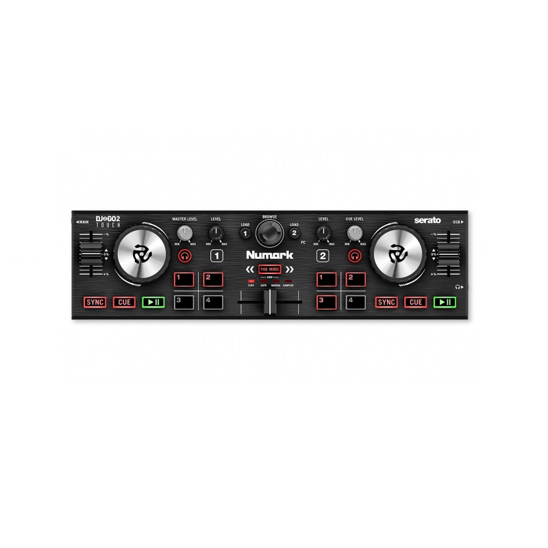 Numark DJ2GO2 Touch - Pocket DJ Controller - Canal Sound & Light