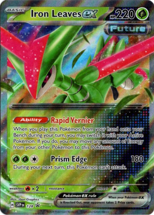 テツノイサハex 海外版 英語版 プロモ Iron Leaves ex - SVP128