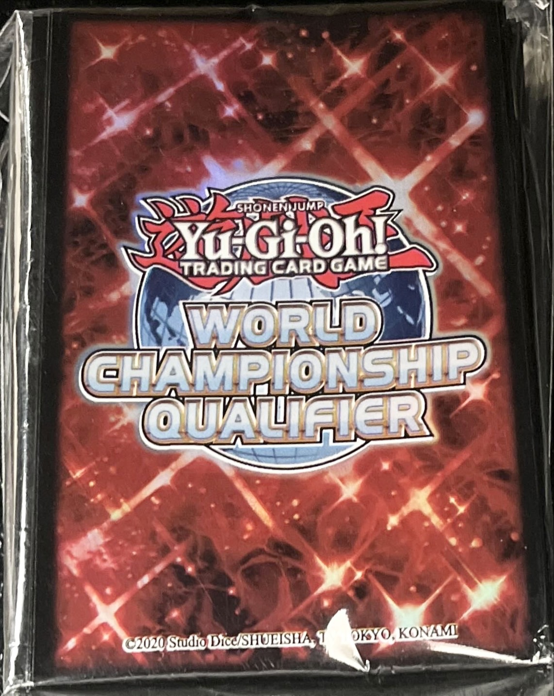 スリーブ『WCQ2023赤』100枚入り【-】{-}《スリーブ》