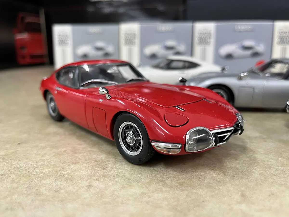 宅配】静岡県磐田市のミニカー買取実績｜エブロ「1/24 トヨタ2000GT