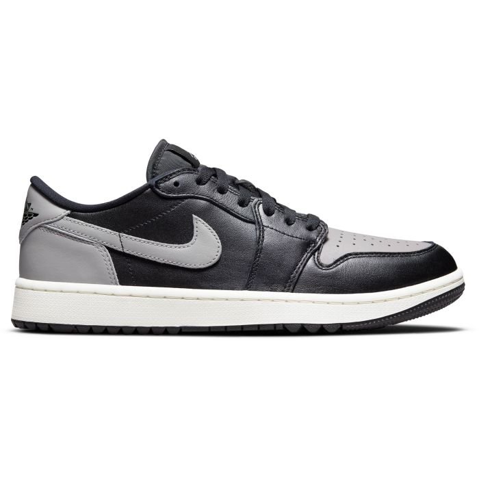 Nike Air Jordan 1 Low G Golf Shoes Black/Medium Grey/Sail - Carl's