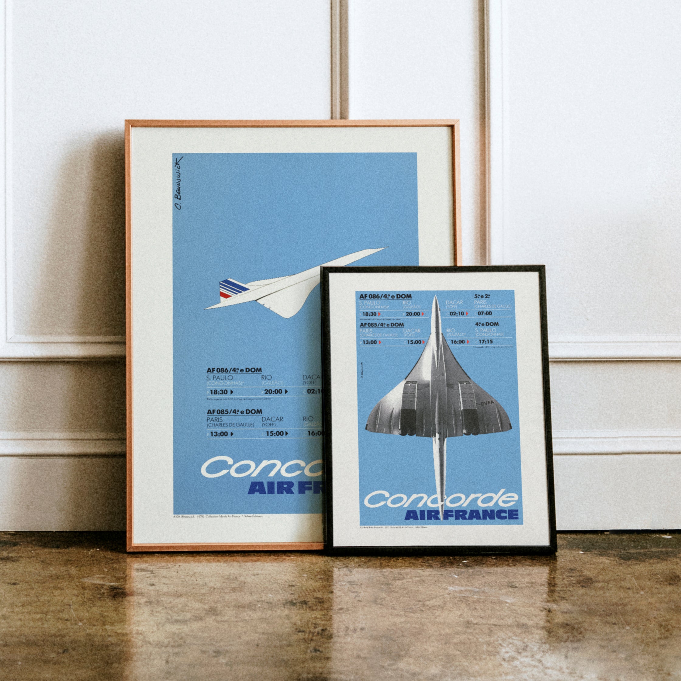 Air France / Concorde A320 – Cartes-gravures.com