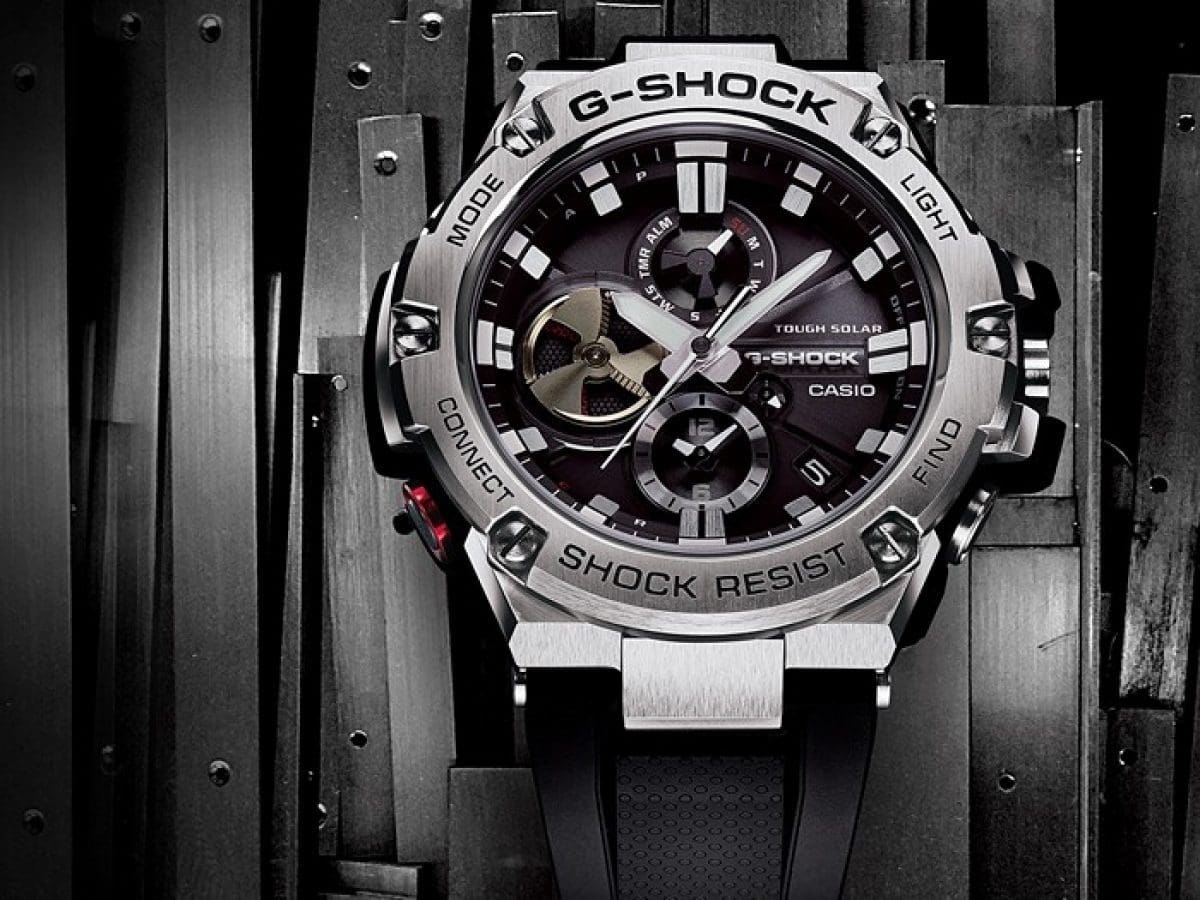GST-B100-1A | G-SHOCK G-STEEL Silver | CASIO CANADA