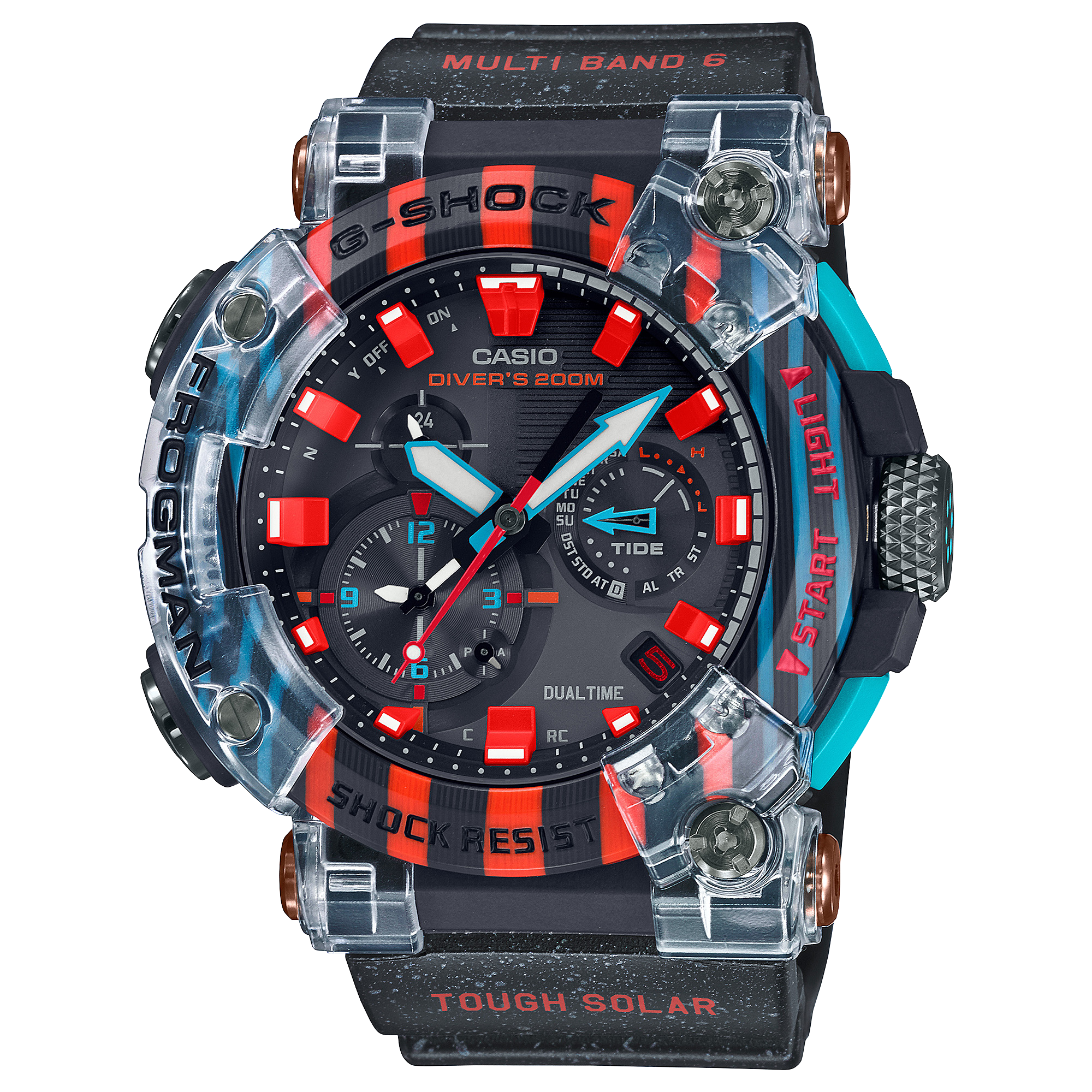 GWFA1000APF1 | G-SHOCK MASTER OF G - SEA Transparent color | CASIO