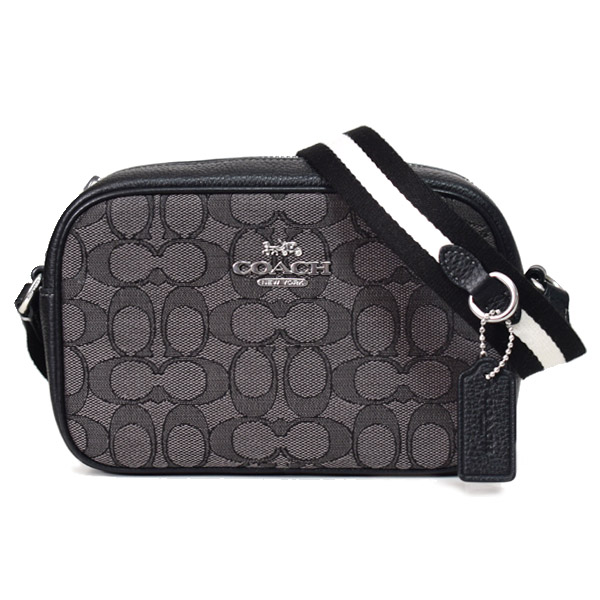 COACH】コーチ ジャガード レザー シグネチャー ジェイミー ミニ