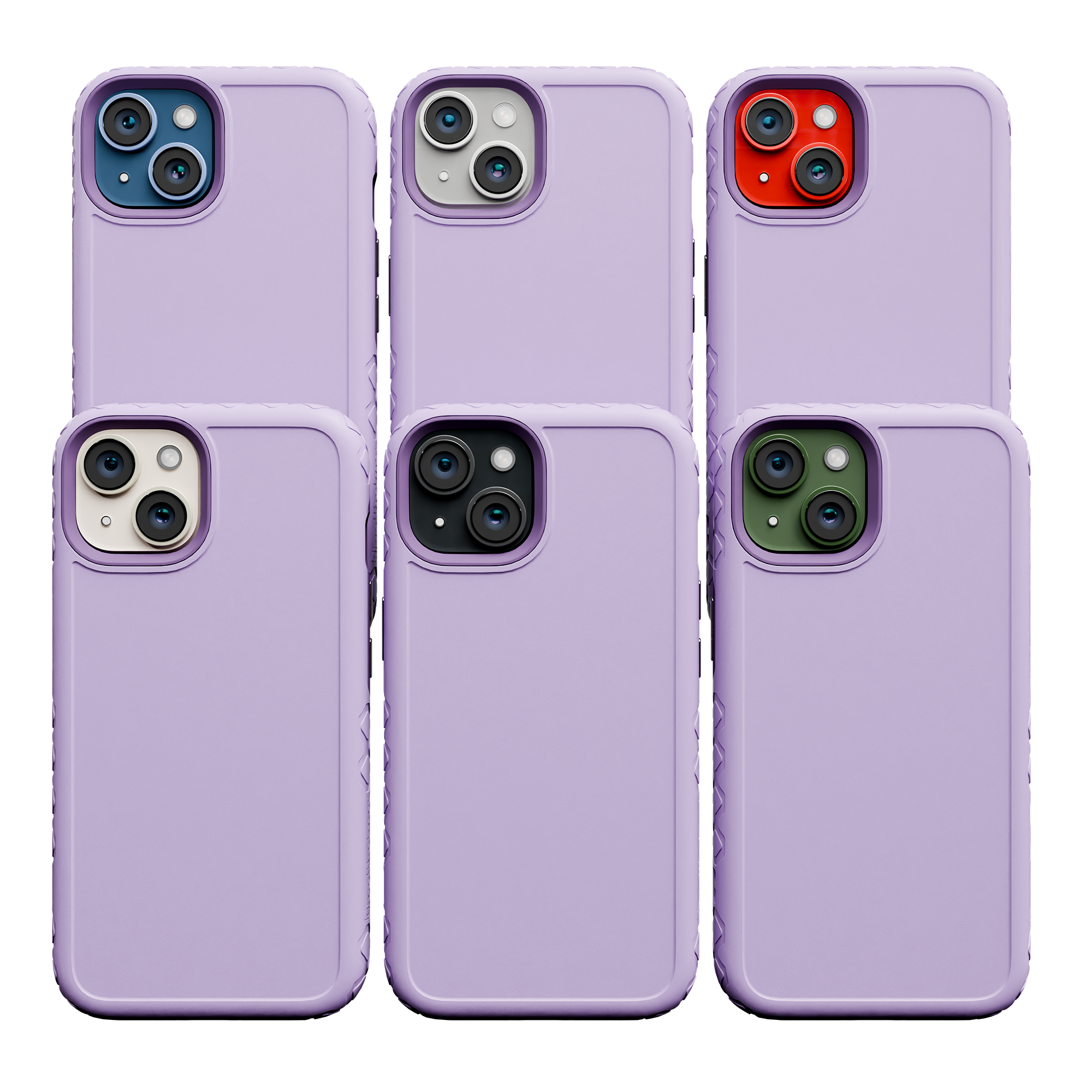 Dual Layer Protective Case for Apple iPhone 13 Mini | Lilac Purple