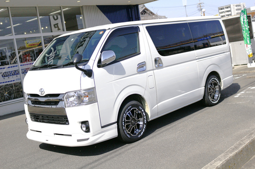 ハイエースxバルベロ W-DEEPSでディープリム！ | 一宮店 | 店舗ブログ