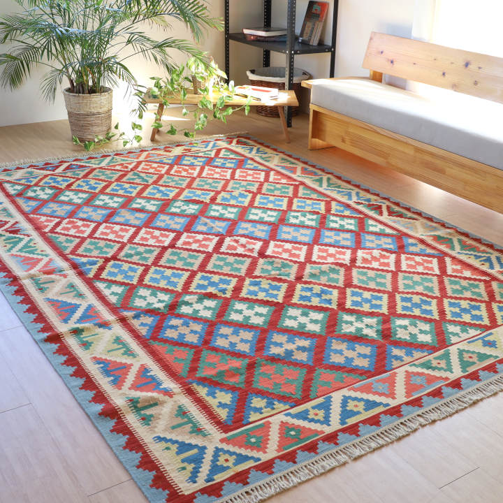 キリム大判サイズ 170×240cm、200×300cm、200×200cm｜手織ラグの店