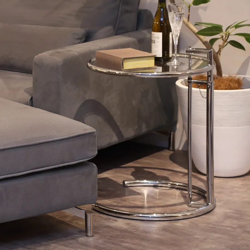 サイドテーブル「adjustable side table（アジャスタブルテーブル