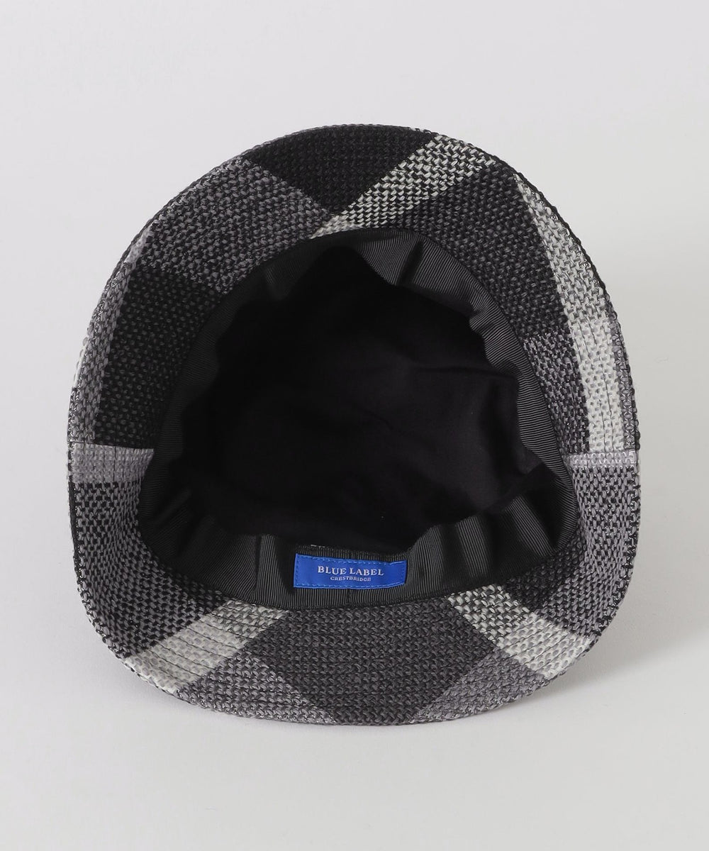 クレストブリッジチェックスラブプリペラバケットハット（ハット