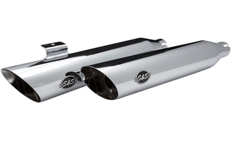 スラッシュカット スリップオンマフラー ダイナモデル用 - S＆S