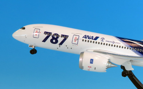 ANA Boeing 787-8 特別塗装モデル 1/400 ANA 787-8 特別塗装 JA814A 1