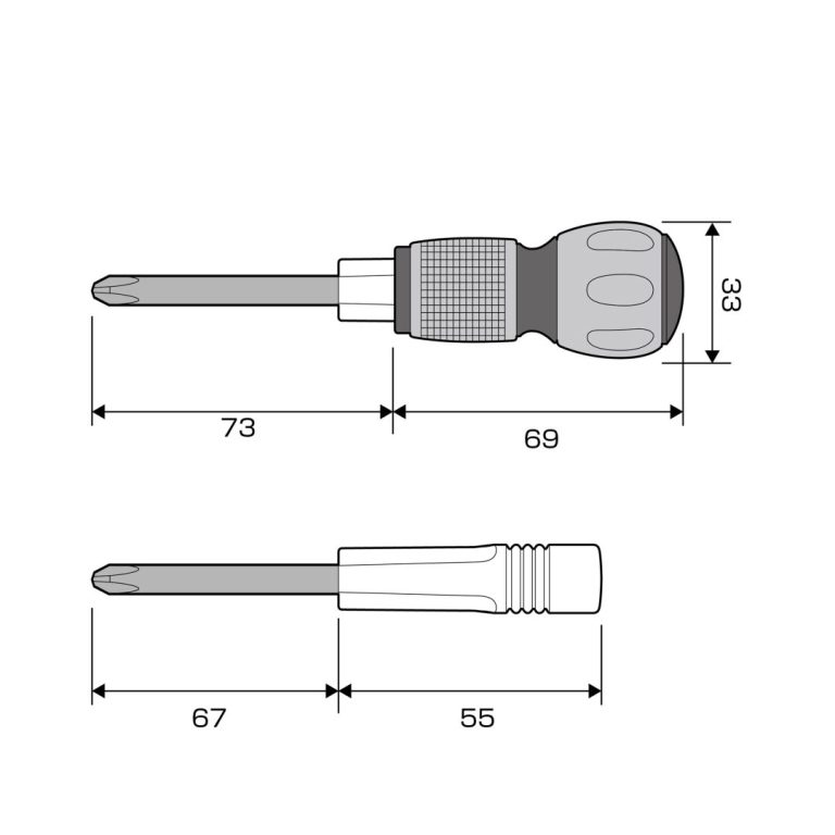 POP電工グリップ8本組ドライバーセット | ANEXブランドのドライバー