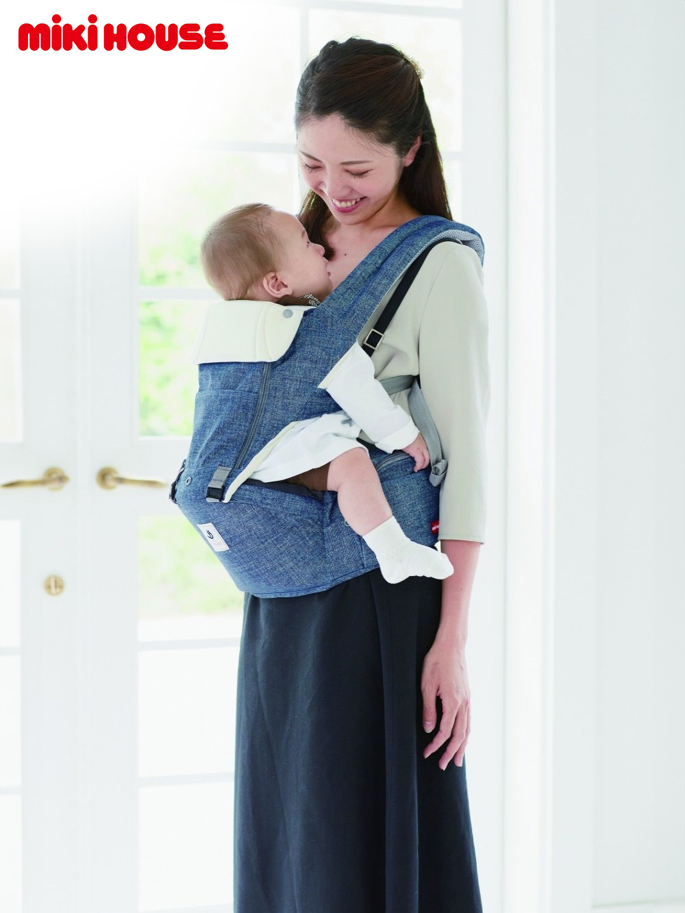 新品未開封】PULUA 抱っこ紐 Charcoal Gray 新品未開封 PULUA BABY