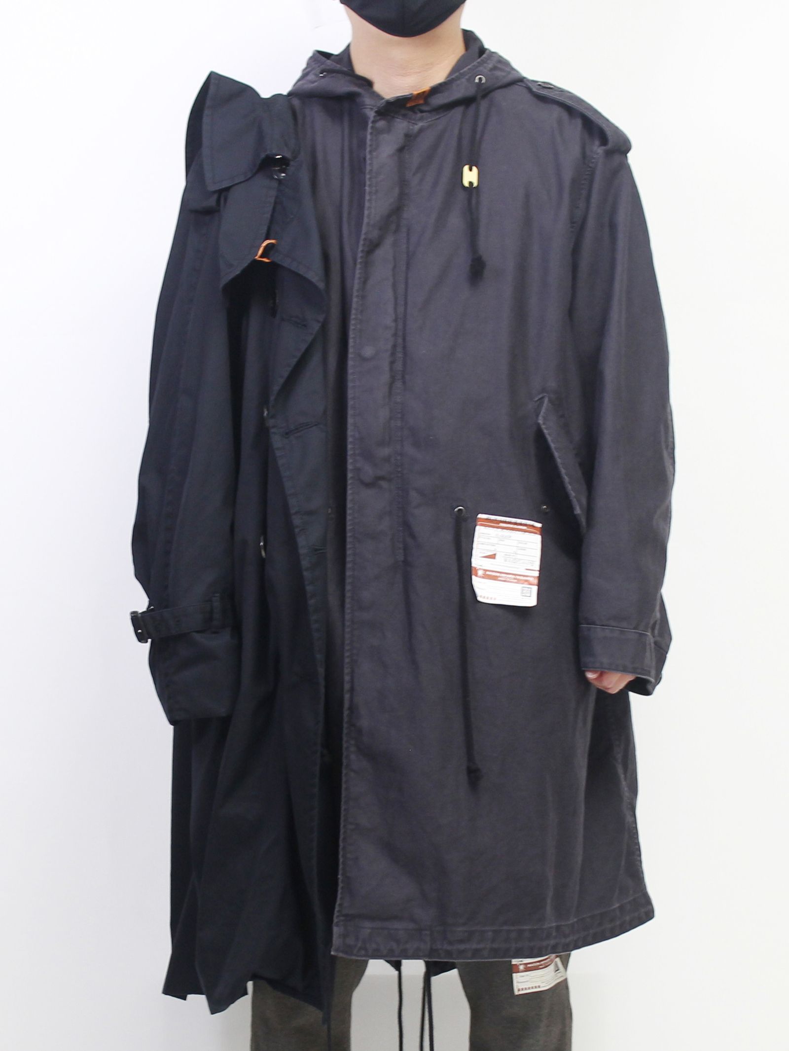 Maison MIHARA YASUHIRO - Single Draped M51Coat - シングルドレープ