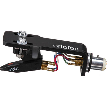 Ortofon OM Pro S Cartridge with Stylus Pre-Mounted on SH-4 Black