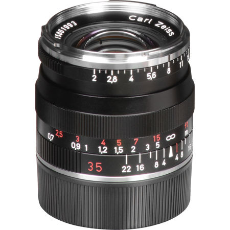 Zeiss 35mm f/2 Biogon T* ZM Lens for Leica M, Black 1365-659 - Adorama