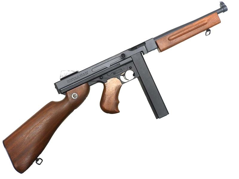 東京マルイ] トンプソン M1A1 電動ガン パーカ塗装カスタム (中古)の