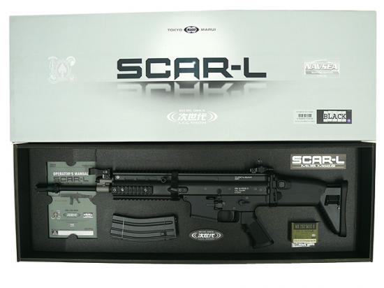 東京マルイ] SCAR-L ブラック 次世代電動ガン (中古～新品取寄)の販売