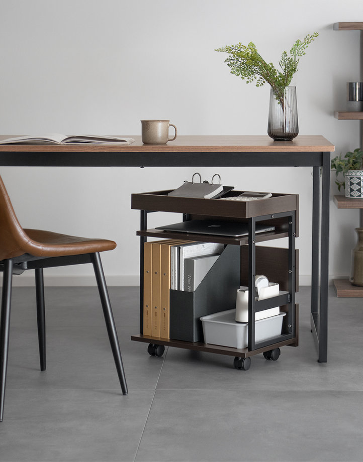 人気のデスクワゴンでお部屋のアクセントに。家具・インテリア通販