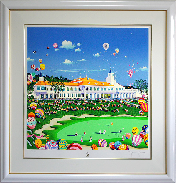 ヒロ・ヤマガタ（Hiro Yamagata 山形博導）版画 セゴビアカントリー