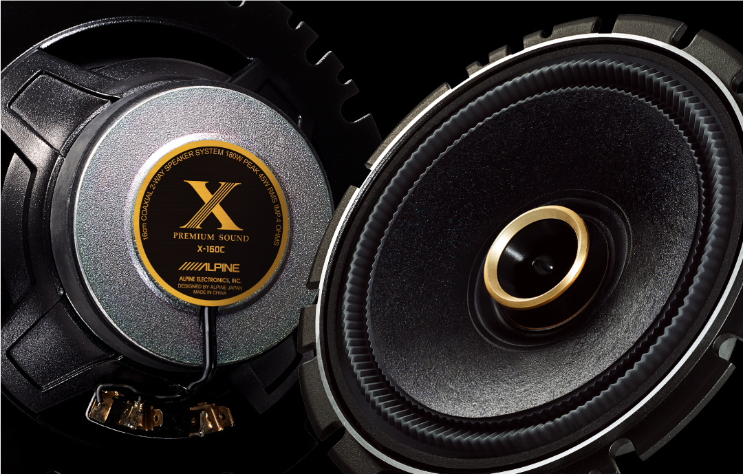 16cm コアキシャル2ウェイスピーカー | カー用品 アルパイン(ALPINE Japan)