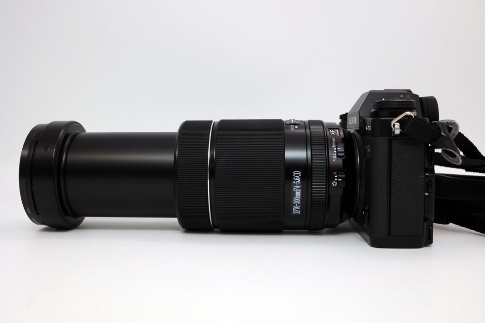 フジノンレンズ XF70-300mmF4-5.6 R LM OIS WR レビュー このサイズで