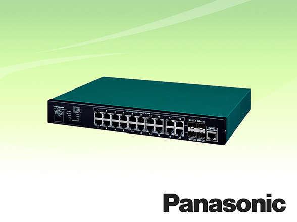 PN231692 Panasonic 16ポート PoE給電スイッチングハブ FA-ML16TCPoE+: