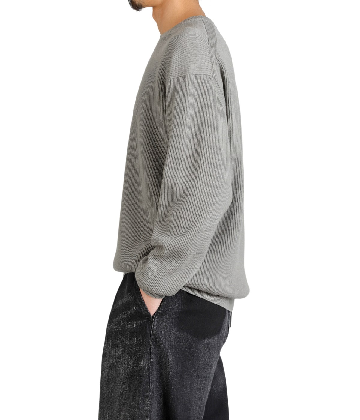 High Density Crew Neck Knit | Graphpaper(グラフペーパー