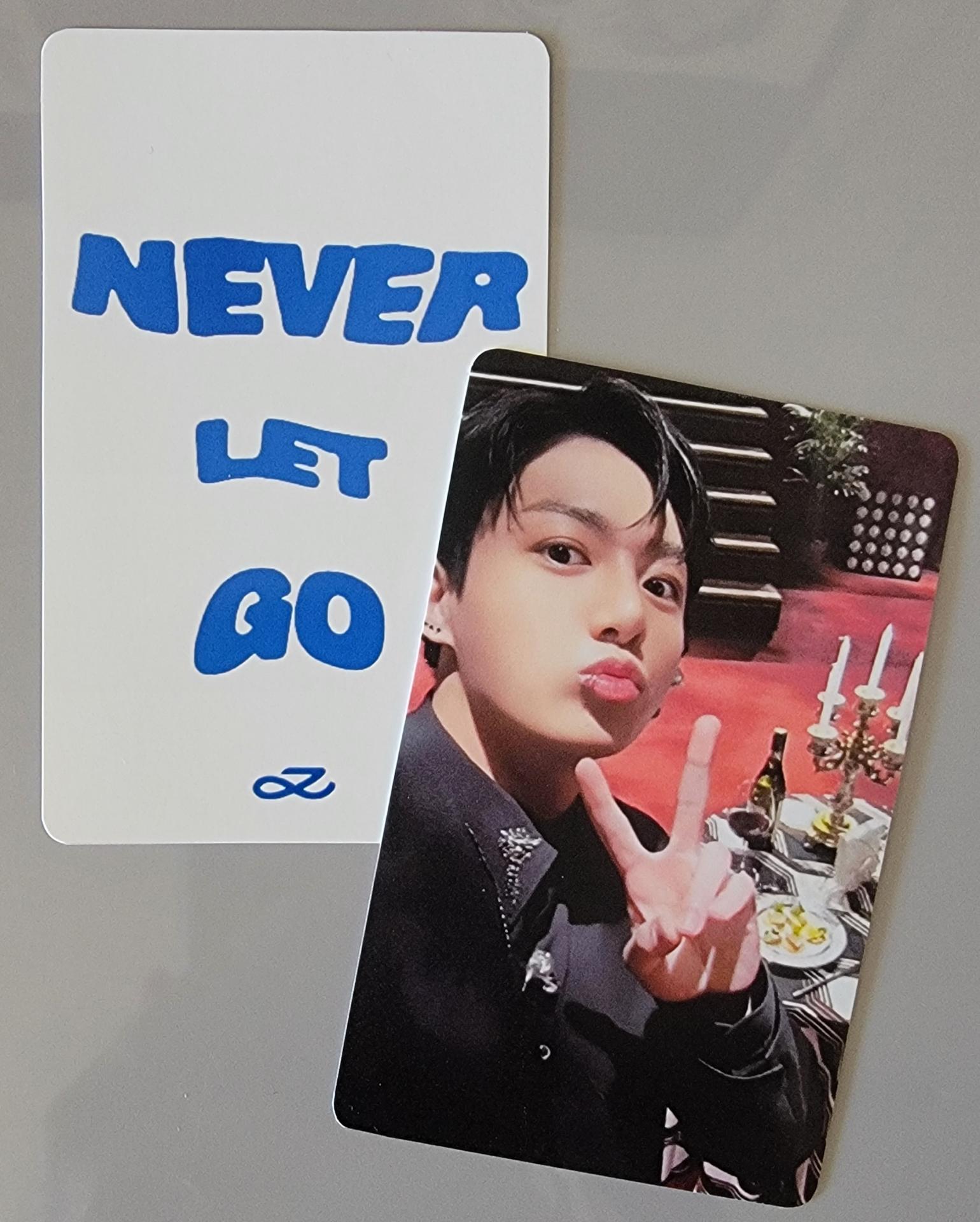 Jungkook - Never Let Go WV Raffle Photo Cards | Stay DeLulu!