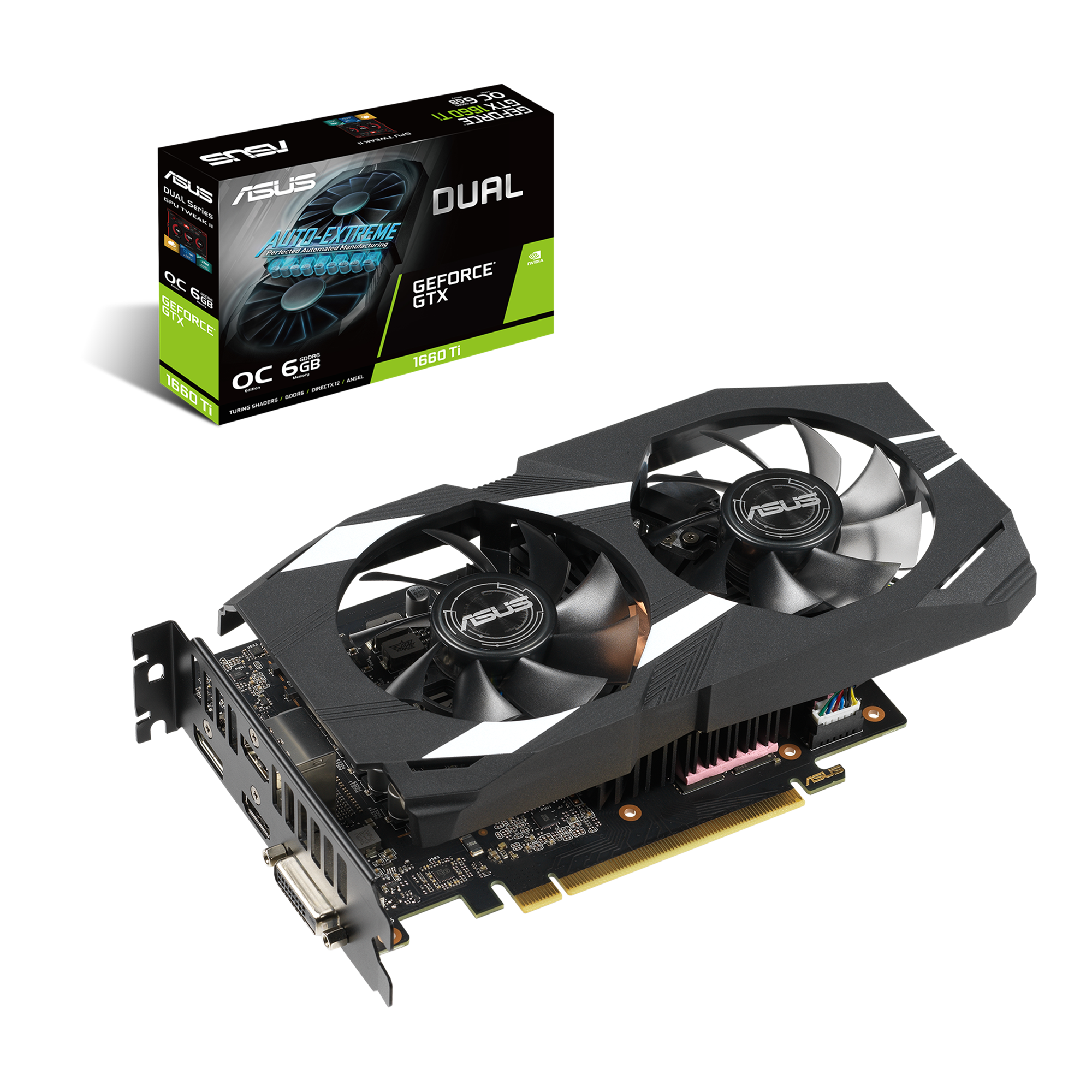 DUAL-GTX1660TI-O6G｜Graphics Cards｜ASUS Canada