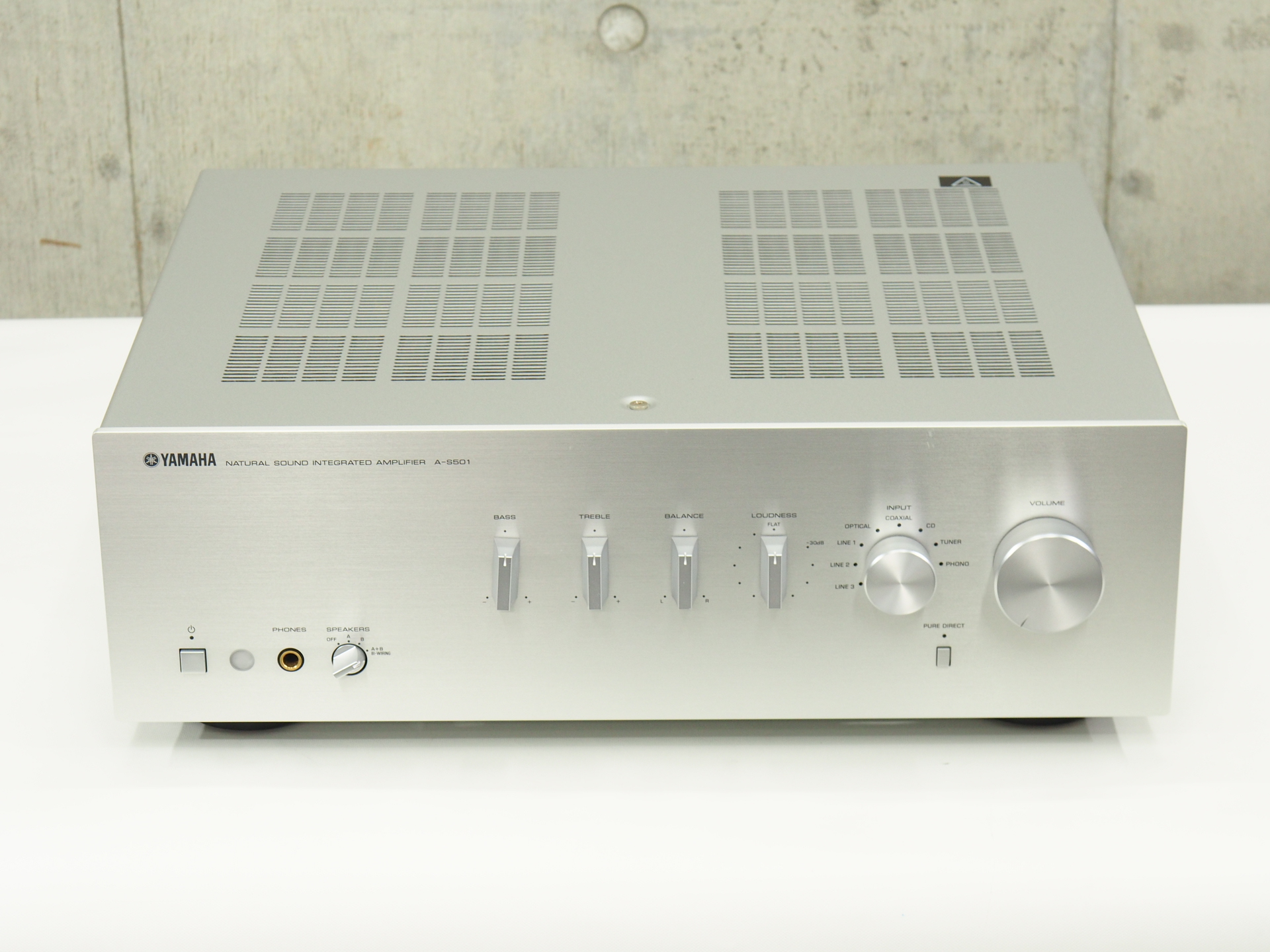 ヤマハ プリメインアンプ シルバー A-S501(S) プリメインアンプ ヤマハ
