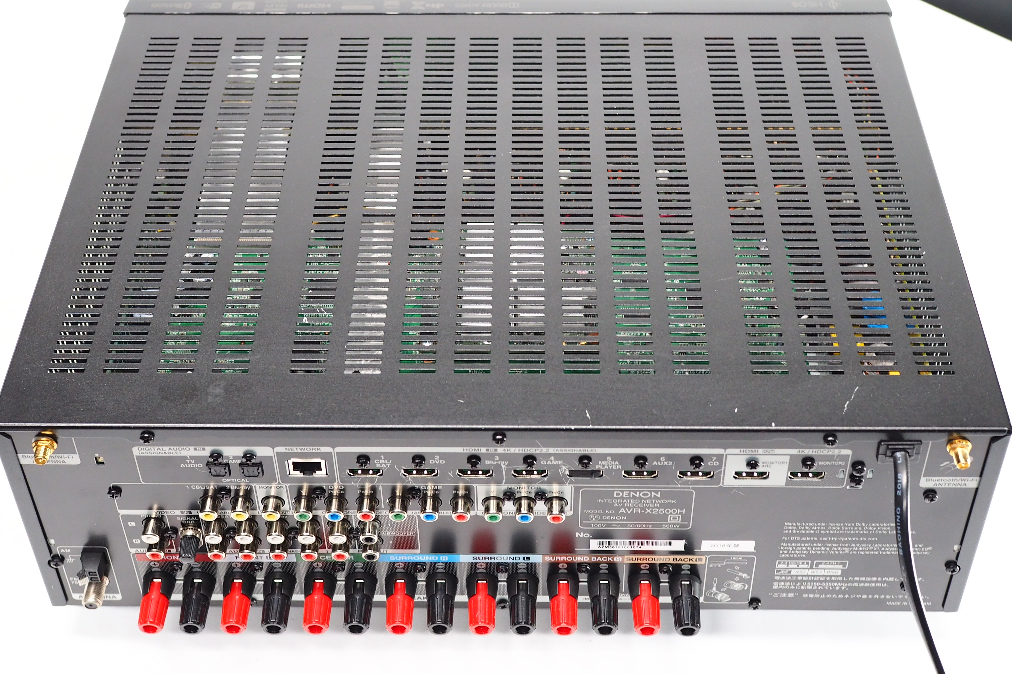 アバックWEB-SHOP / 【中古】DENON AVR-X2500H【コード21-05984】AVアンプ