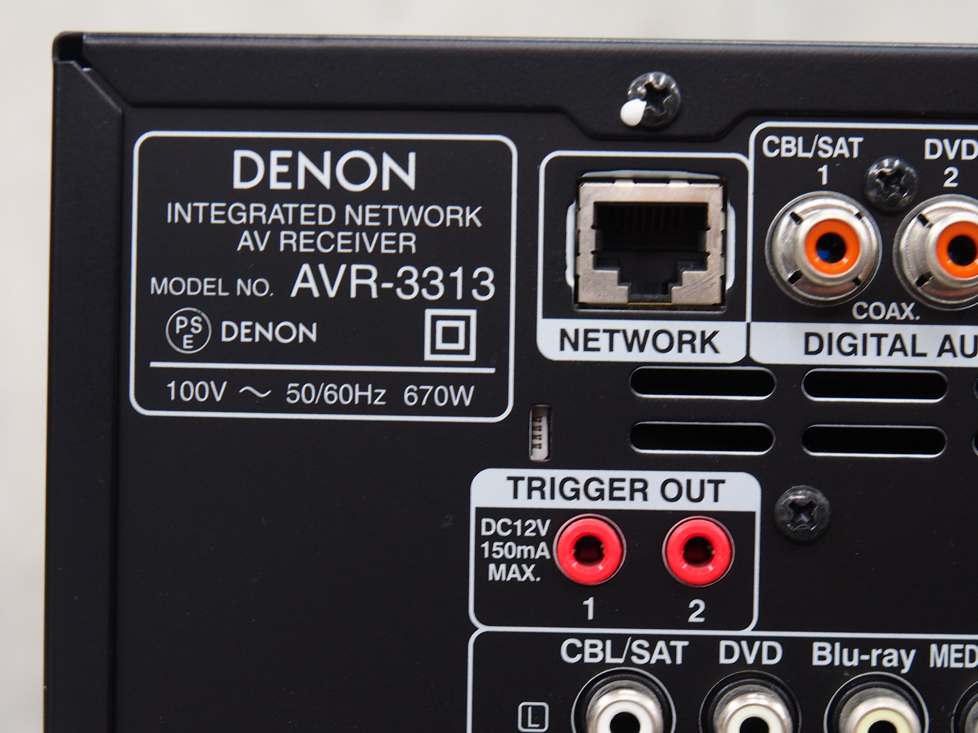 アバックWEB-SHOP / 【中古】DENON AVR-3313【コード01-10111】AVアンプ