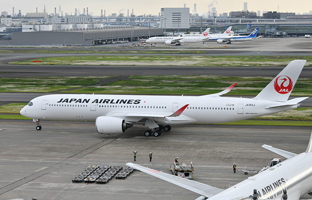 JALのA350-1000、初年度は2機導入 ZIPAIR向け787は納入再開懸念