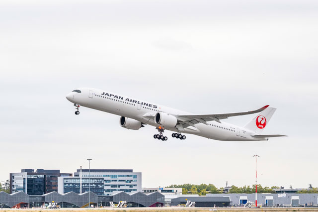 JAL、A350-1000初飛行の写真・動画公開 羽田－NY年内就航へ