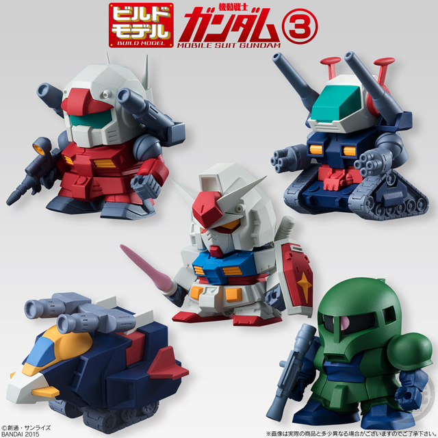ガンダム食玩ポータル ビルドモデル ガンダム 3｜バンダイ キャンディ