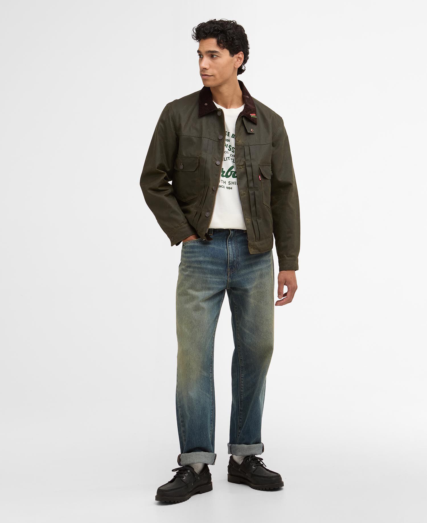 Buy Barbour x Levi's 568™ Loose Jeans for GBP 149.00 | BARBOUR_GB
