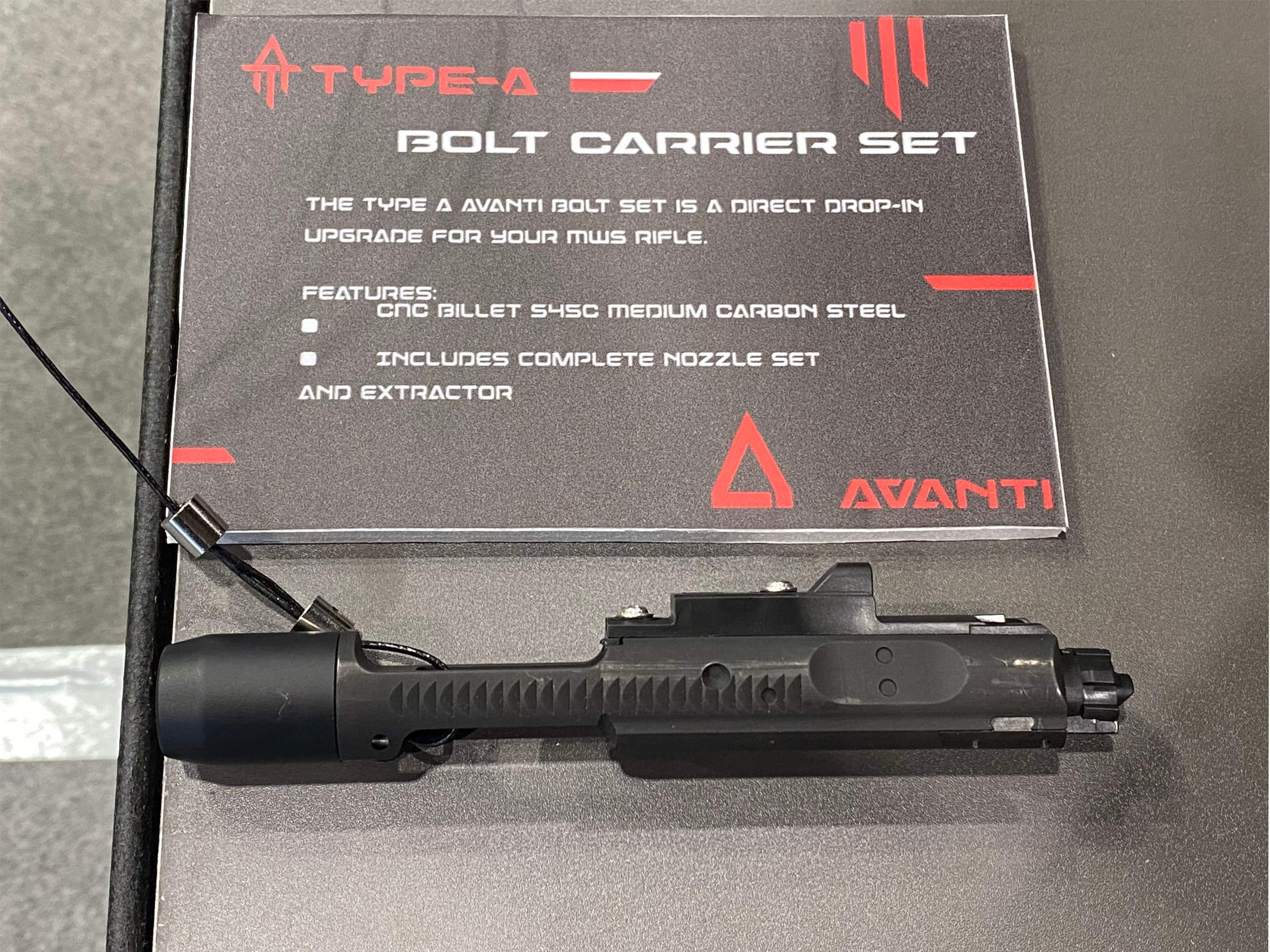 ARCHWICK Avanti TYPE-A スチールボルトキャリアー/Preciseトリガー