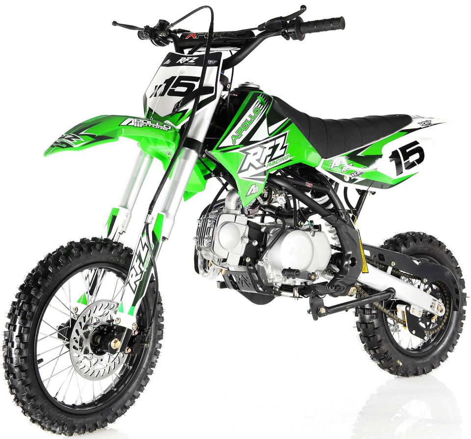 Buy Apollo RFZ Motocross 125cc Dirt Bike - 4-speed Manual Clutch