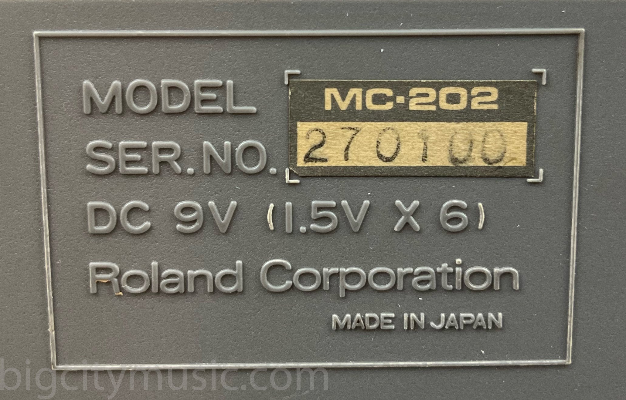 MC-202 Microcomposer, excellent condition – Big City Music