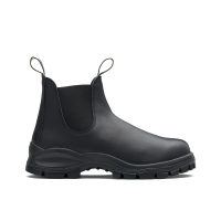 Black Premium Leather Chelsea Boots, Men's Lug 2240 - Blundstone