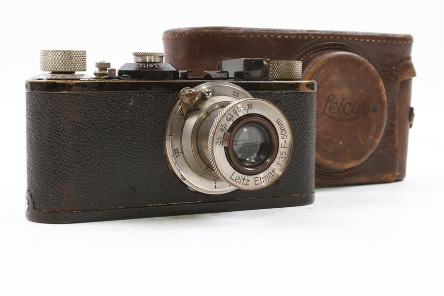 RARE Leica I Mod (C) Camera Body, 5 Digit S/N w/ Elmar Nickel Lens