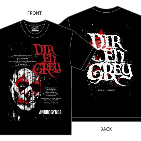 Mサイズ】DIR EN GREY TOUR 2018 海外ツアー Tシャツ Mサイズ】DIR EN