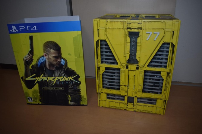 予約してから一年半！ついに到着した限定グッズ満載の『サイバーパンク