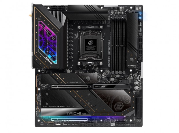 ASRock、最新フラッグシップ「X870E Taichi」などAMD X870E/X870マザー