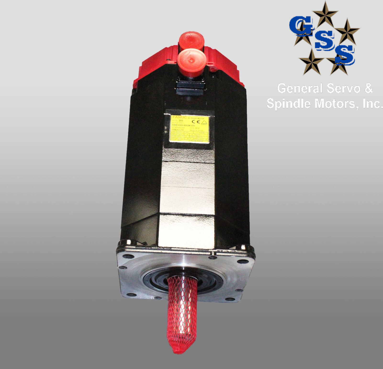 A06B-0502-B002#7000 Fanuc AC Servo Motor 20S 2500P, 146V, 23 Nm