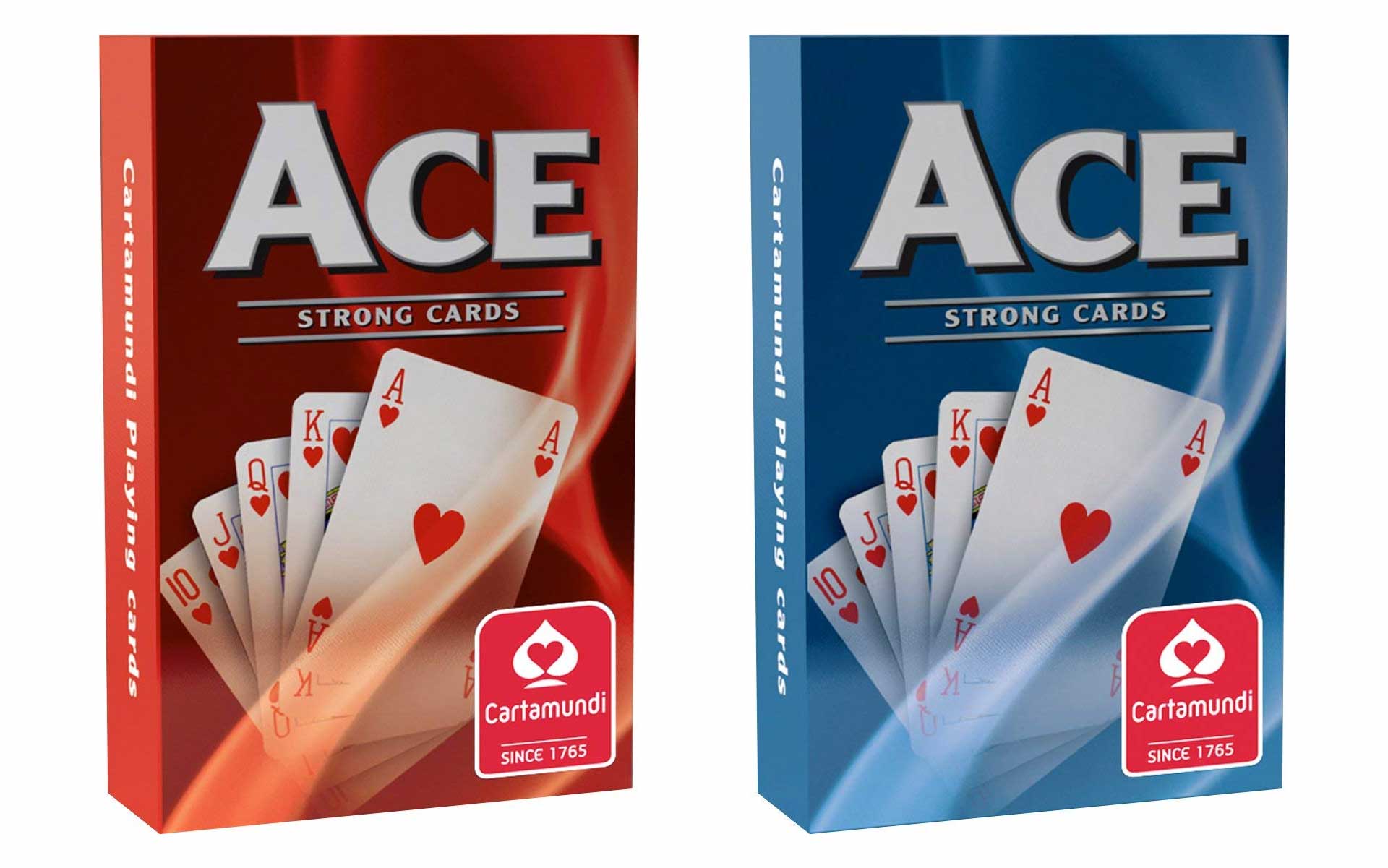 エース トランプ 青／赤