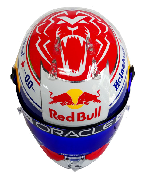 2025 M．フェルスタッペン レッドブル・レーシング 1/2 ヘルメット F1