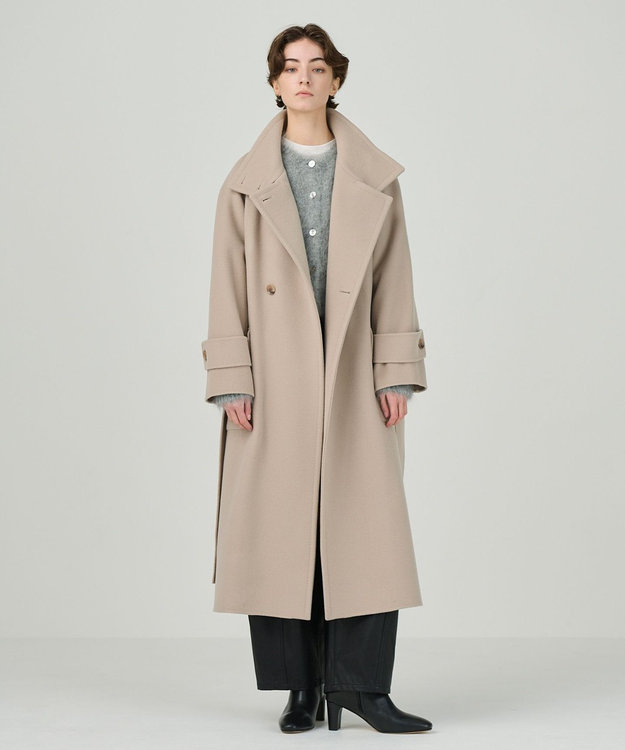 ウールカシミヤリバーコート / GRACE CONTINENTAL | GRACE CONTINENTAL